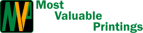 Most Valuable Printings
